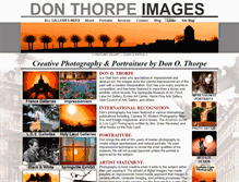 Tablet Screenshot of donthorpe.com